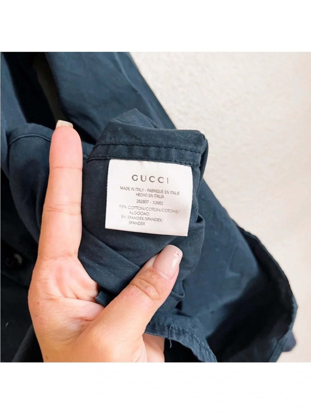 Gucci slim button up